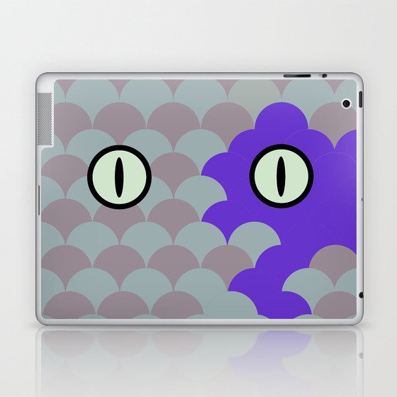 Chesire Scales - Cat Eye - Wonderland Laptop & iPad Skin