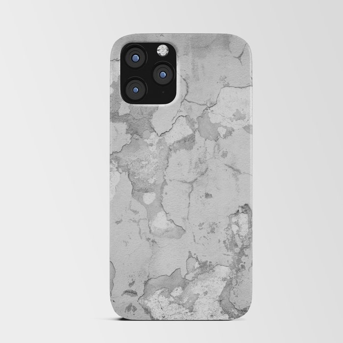 Old rustic wall iPhone Card Case
