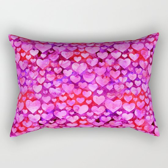 Heart Pattern 08 Rectangular Pillow