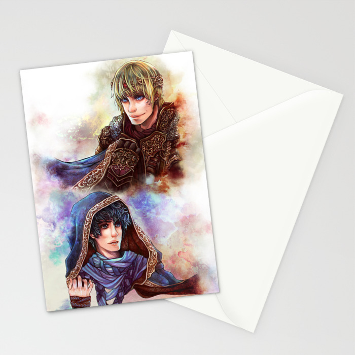 Bbc Merlin Mage Merlin And King Arthur Stationery Cards By Anoesism Society6