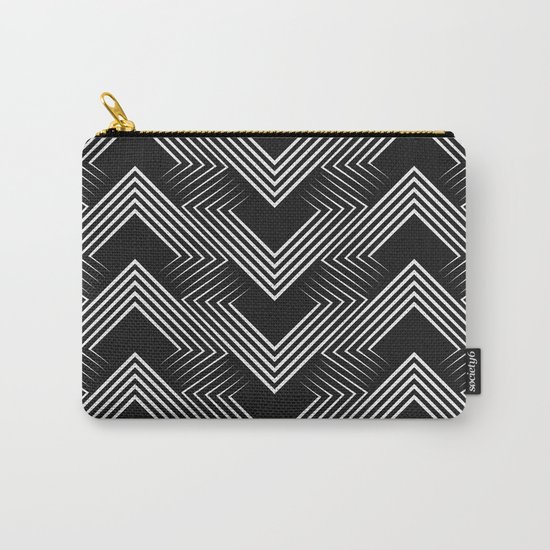 Art Deco . Mountains . Carry-All Pouch
