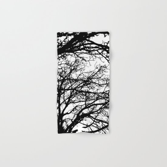 black tree Hand & Bath Towel