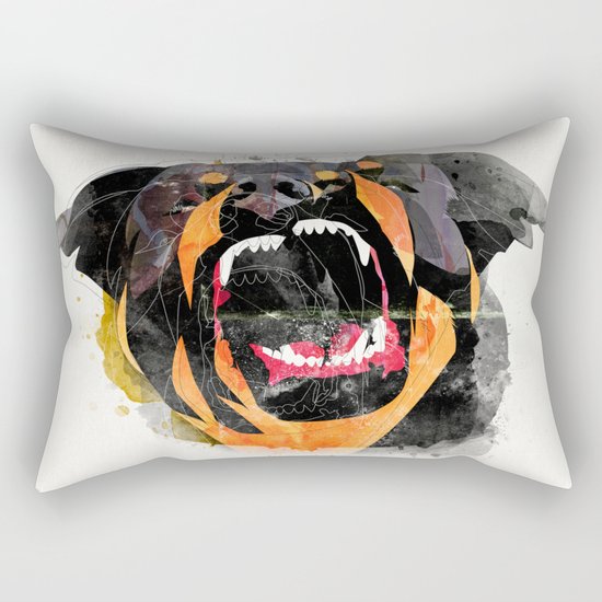 perro Rectangular Pillow