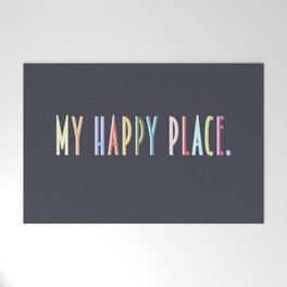 My happy place  Welcome Mat