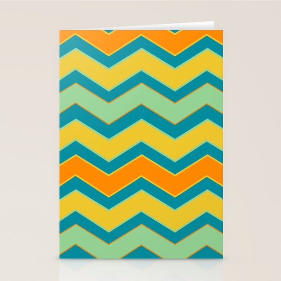 Chevron Stationery Cards