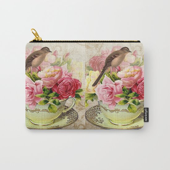 Tea flowers #3 Carry-All Pouch