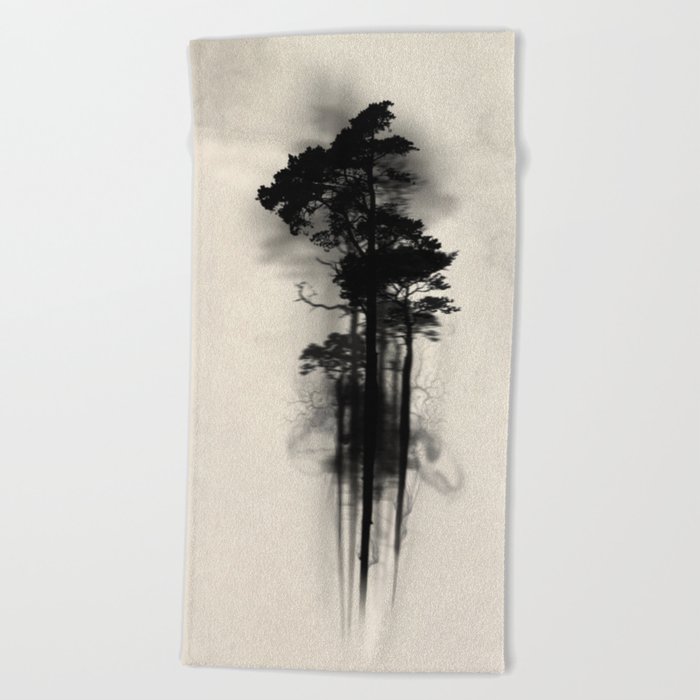 Enchanted forest Beach Towel