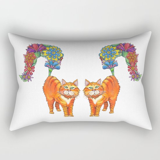 Classy Cat Chloe Rectangular Pillow