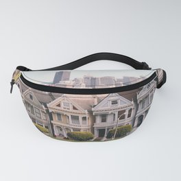Painted Ladies San Francisco, Fine Art Photography Fanny Pack