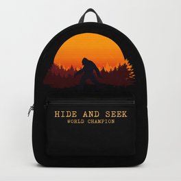 Bigfoot - Hide and Seek World Champion Backpack