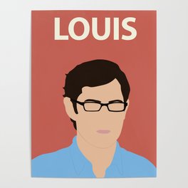 Louis Theroux Art Poster