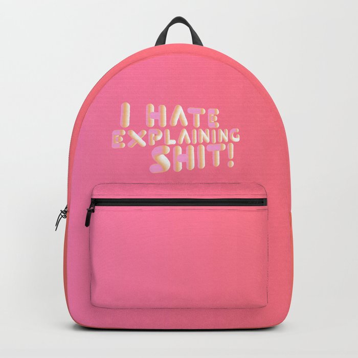 Hater backpack top