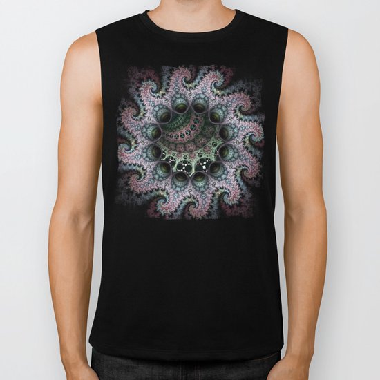 Magical dragon spirals mandala Biker Tank