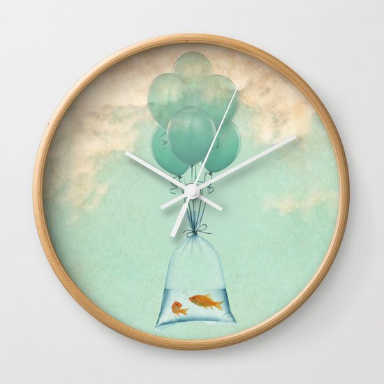 flight to freedom Wall Clock