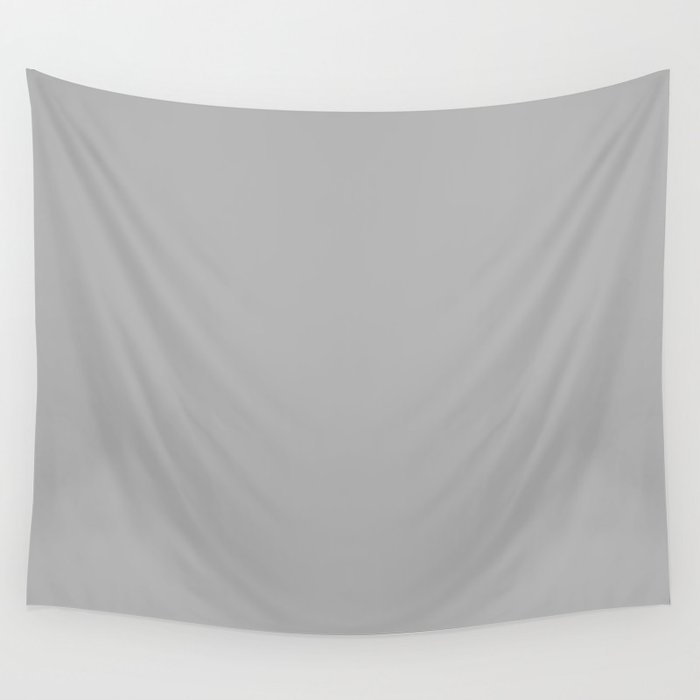 Solid Color Gray Simplicity Wall Tapestry