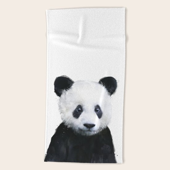 Little Panda Beach Towel