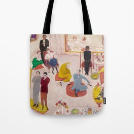 Studio Party, 1917-1919 by Florine Stettheimer Tote Bag