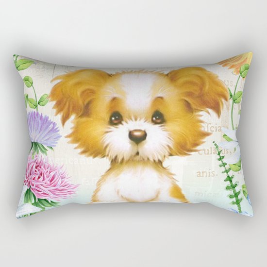 Sweet animal #3 Rectangular Pillow