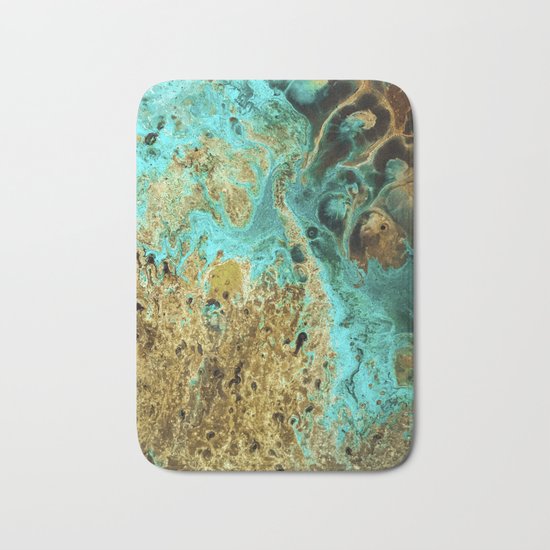 Sapphire Diver Bath Mat