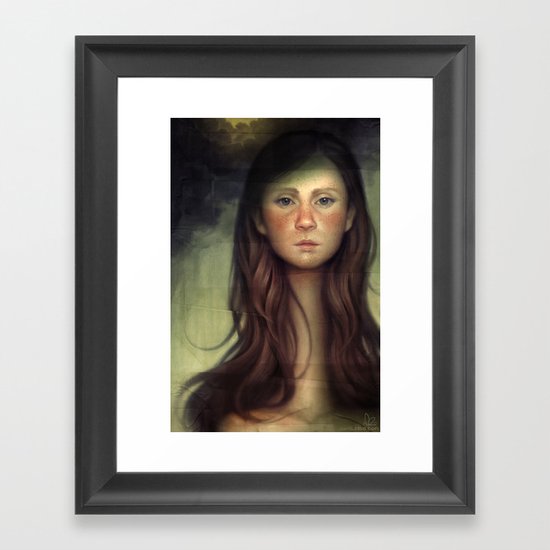 The Patchwork Spouse Framed Art Print