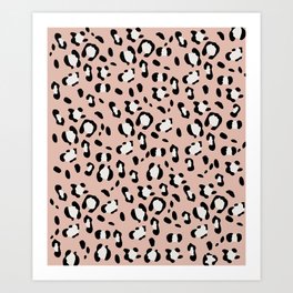 Leopard Animal Print Glam #12 #pattern #decor #art #society6 Art Print