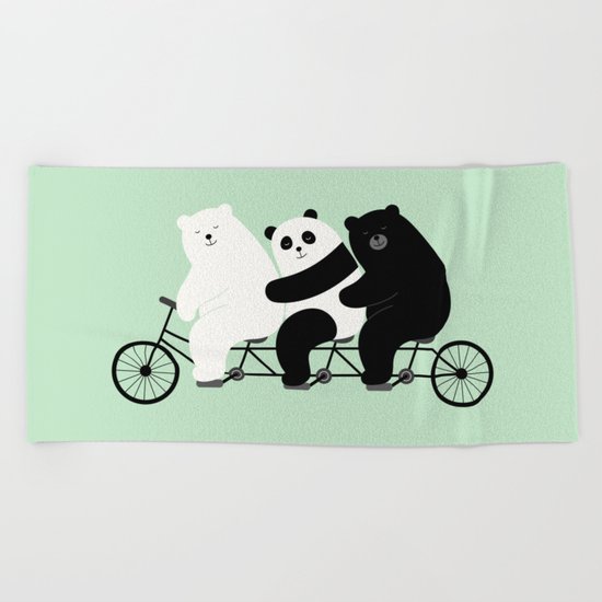 Family Time Beach Towel