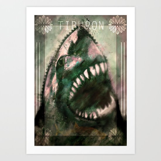 Shark Art Print