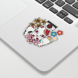kitsune no yaiba Sticker