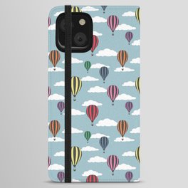 Colorful hot air balloons iPhone Wallet Case