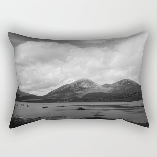 Colorless Paradise Rectangular Pillow
