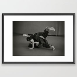 Jiu Jitsu Framed Art Print