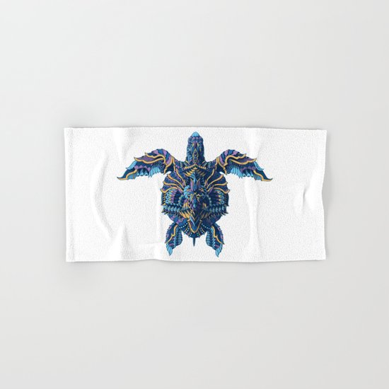 Sea Turtle (Color Version) Hand & Bath Towel