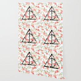 Deathly Hallows Wallpaper For Any Decor Style Society6 Design your everyday with removable deathly hallows wallpaper you'll love. deathly hallows wallpaper for any decor