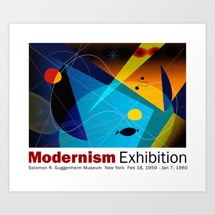 Modernism Poster Art Print