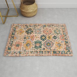 Oriental Vintage Carpet Design Area & Throw Rug