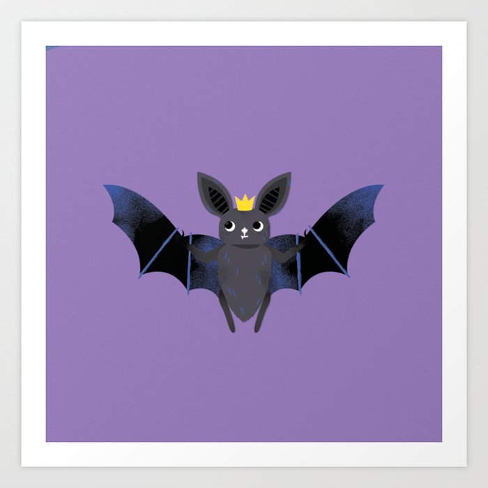 Bat King Art Print