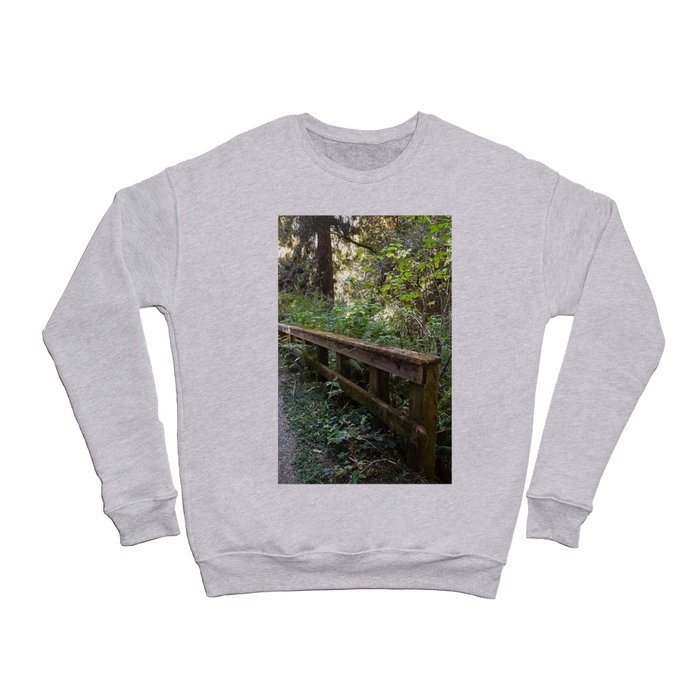 Moss Covered Handrail  Crewneck Sweatshirt
