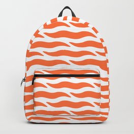 Tiger Wild Animal Print Pattern 323 Orange Backpack