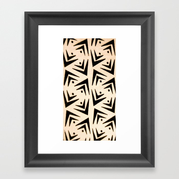 "Zebra" Framed Art Print