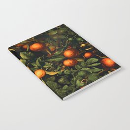 Vintage Fruit Pattern XX Notebook
