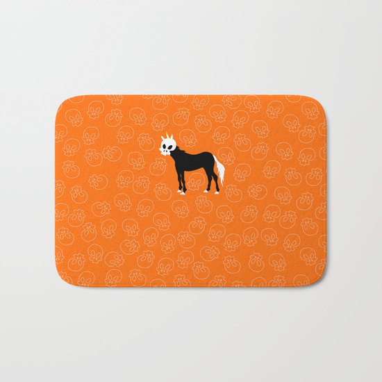 Skullhead Unicorn Bath Mat