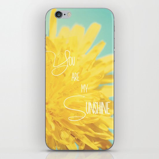 You are my Sunshine iPhone & iPod Skin