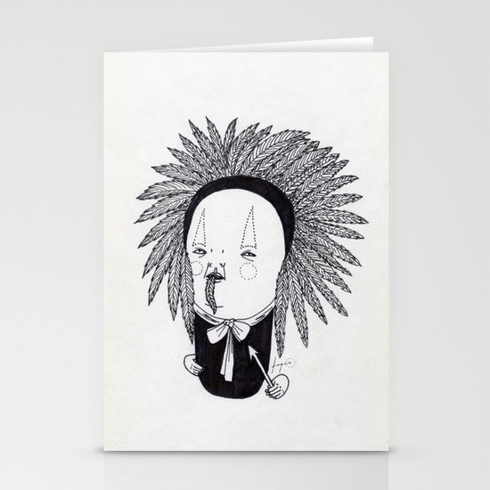 Apache Senior Stationery Cards
