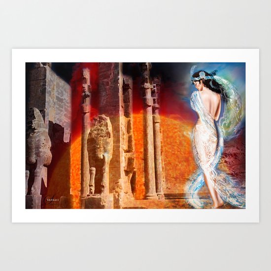 CONTEMPLATION Art Print