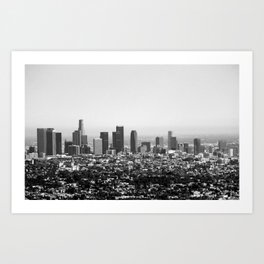 Los Angeles, CA Art Print