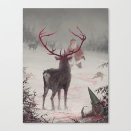 Rudolph uprising Canvas Print