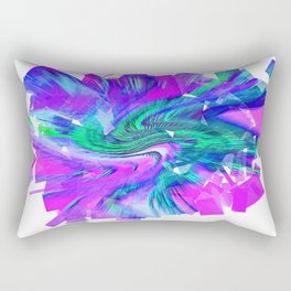 “Color Confetti” Print Rectangular Pillow