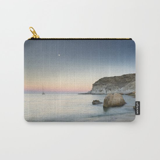 "SuperMoon in Plomo Beach" Carry-All Pouch