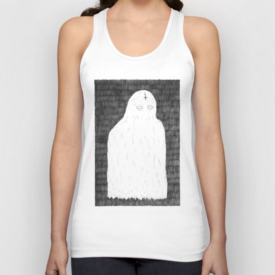 Ghost Unisex Tank Top