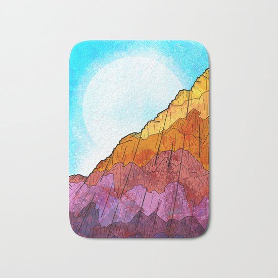 The Tall Cliff Bath Mat